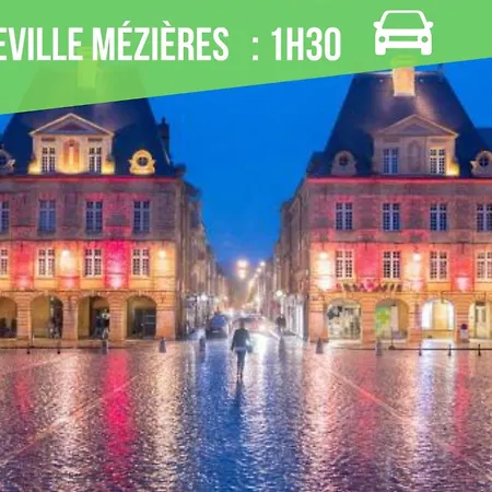 Le Petit Chateau Avesnois - Pour 1 Personne - Cuisine Partagee * アヴェーヌ・シュル・エルプ